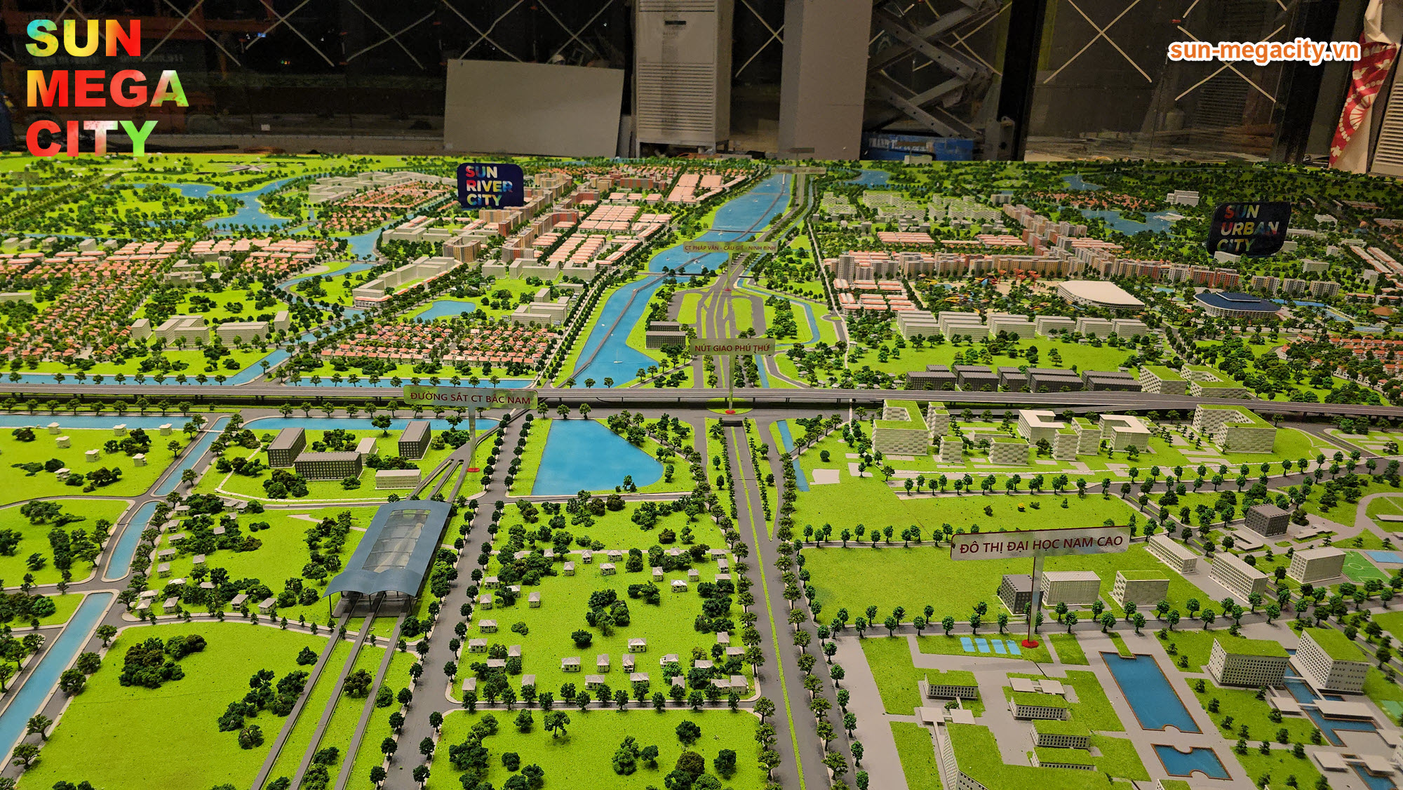 Vị trí Sun Mega City là trung tâm của hệ thống hạ tầng giao thông hoàn hảo phía Nam Hà Nội