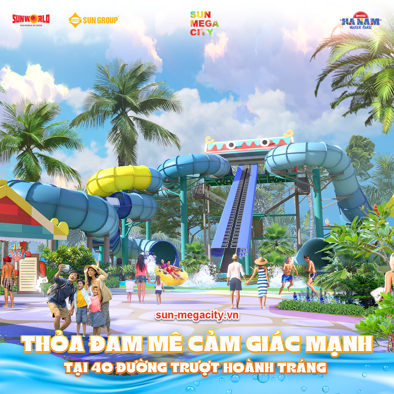 Sun World Hà Nam tạo nên một không gian vừa độc đáo, vừa trẻ trung, đầy chất thơ và kỳ diệu