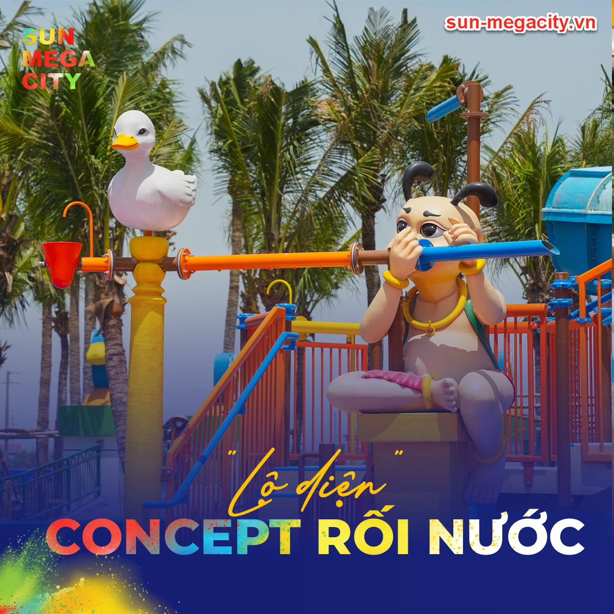 Không gian kiến trúc đậm phong vị rối nước, mang hơi thở truyền thống vào không gian hiện đại để tôn vinh tinh hoa văn hóa.