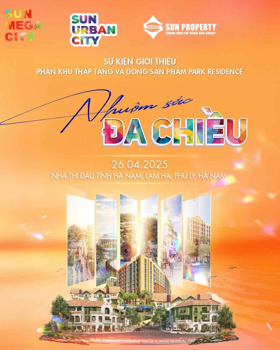 Thư mời sự kiện Nhuộm sắc đa chiều