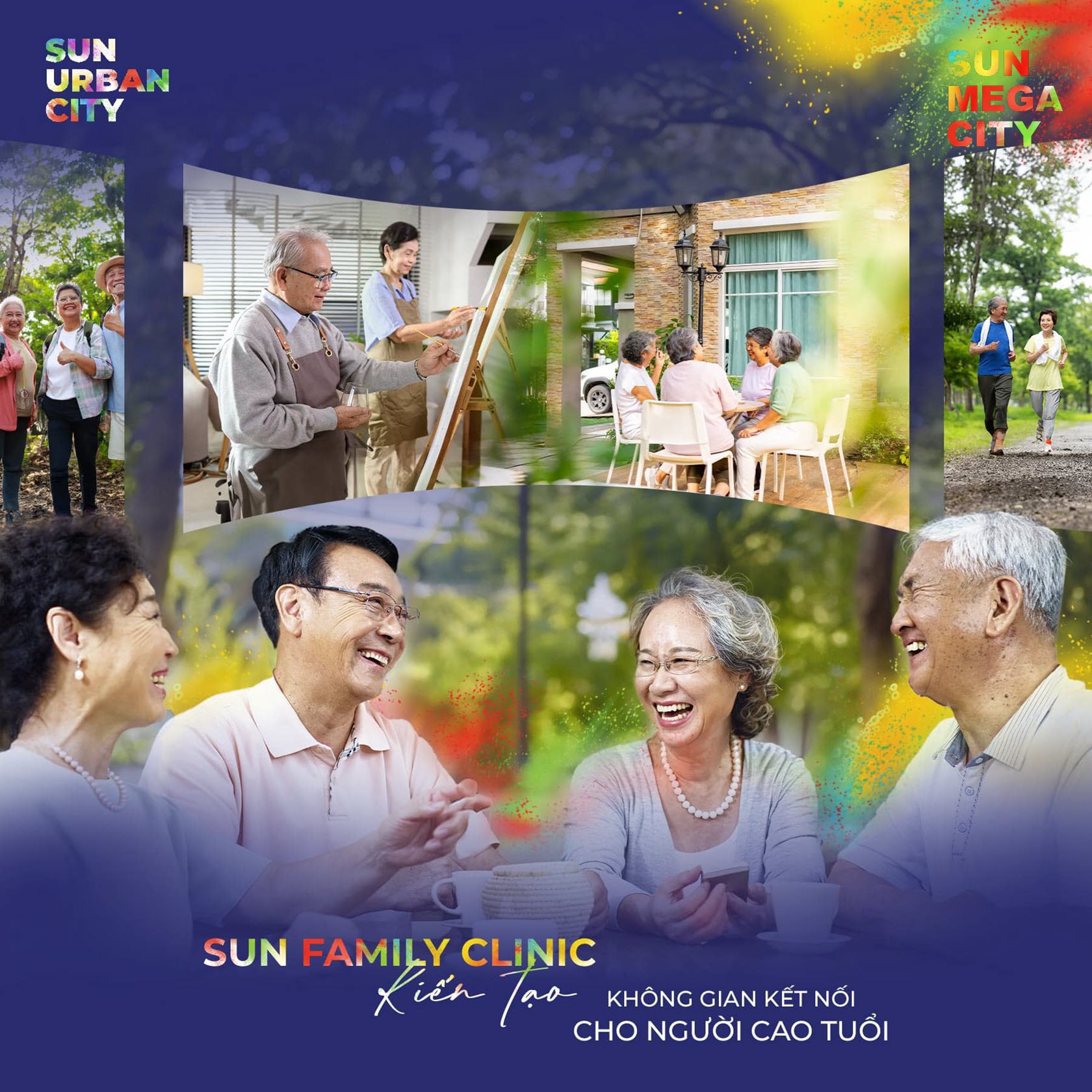 Sun Family Clinic kiến tạo không gian kết nối cho người cao tuổi
