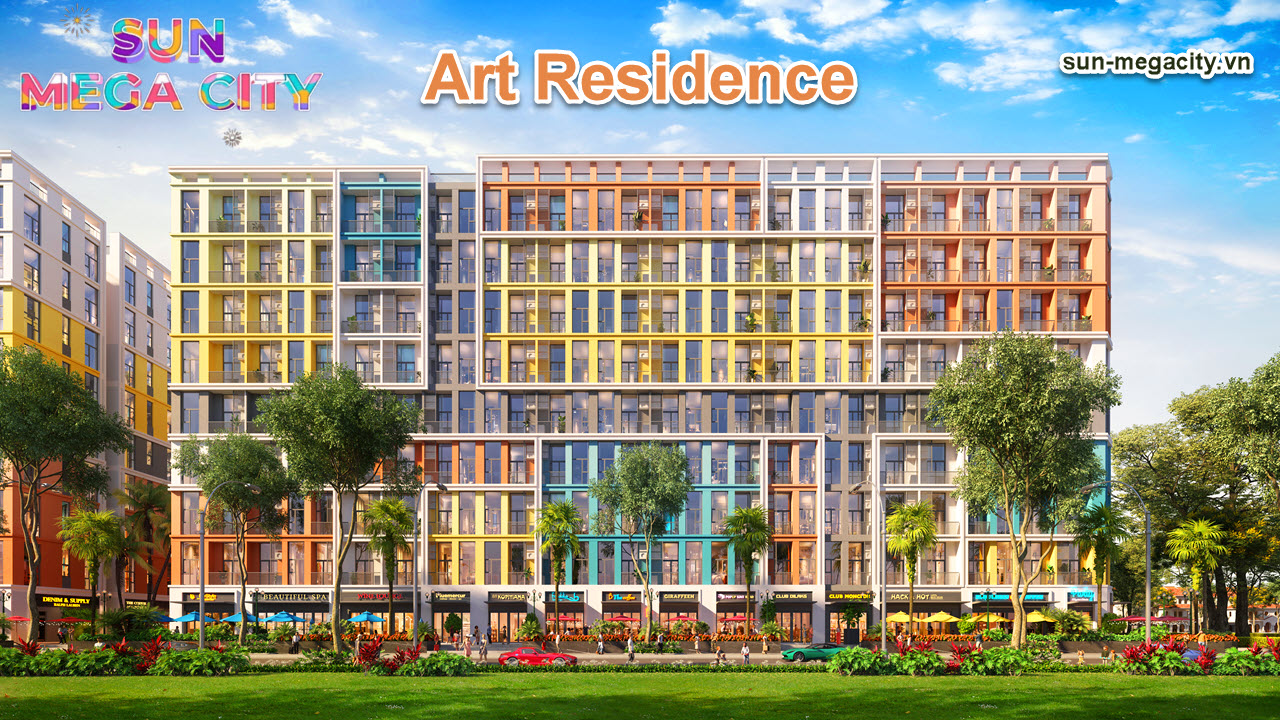 Phối cảnh căn hộ nghệ thuật Art Residence