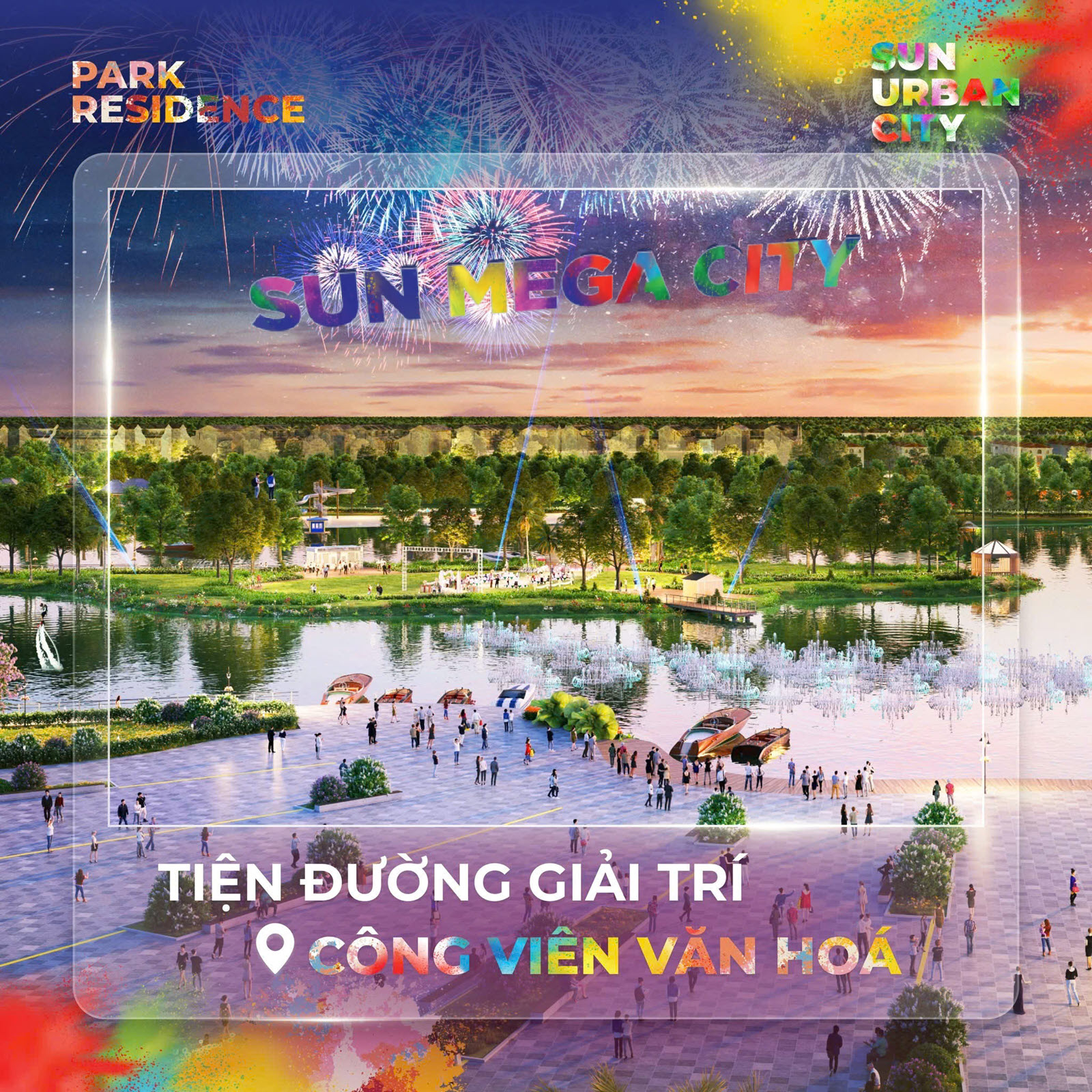 Thiên đường giải trí tại công viên văn hóa