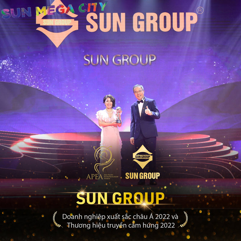Sun Group tiếp tục lập cú đúp với hai giải thưởng “Doanh nghiệp xuất sắc châu Á” và “Thương hiệu truyền cảm hứng châu Á”