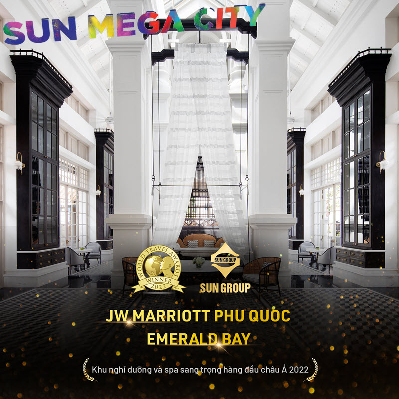 JW Marriot Phu Quoc Emerald Bay - Khu nghỉ dưỡng và spa sang trọng hàng đầu châu Á 2022