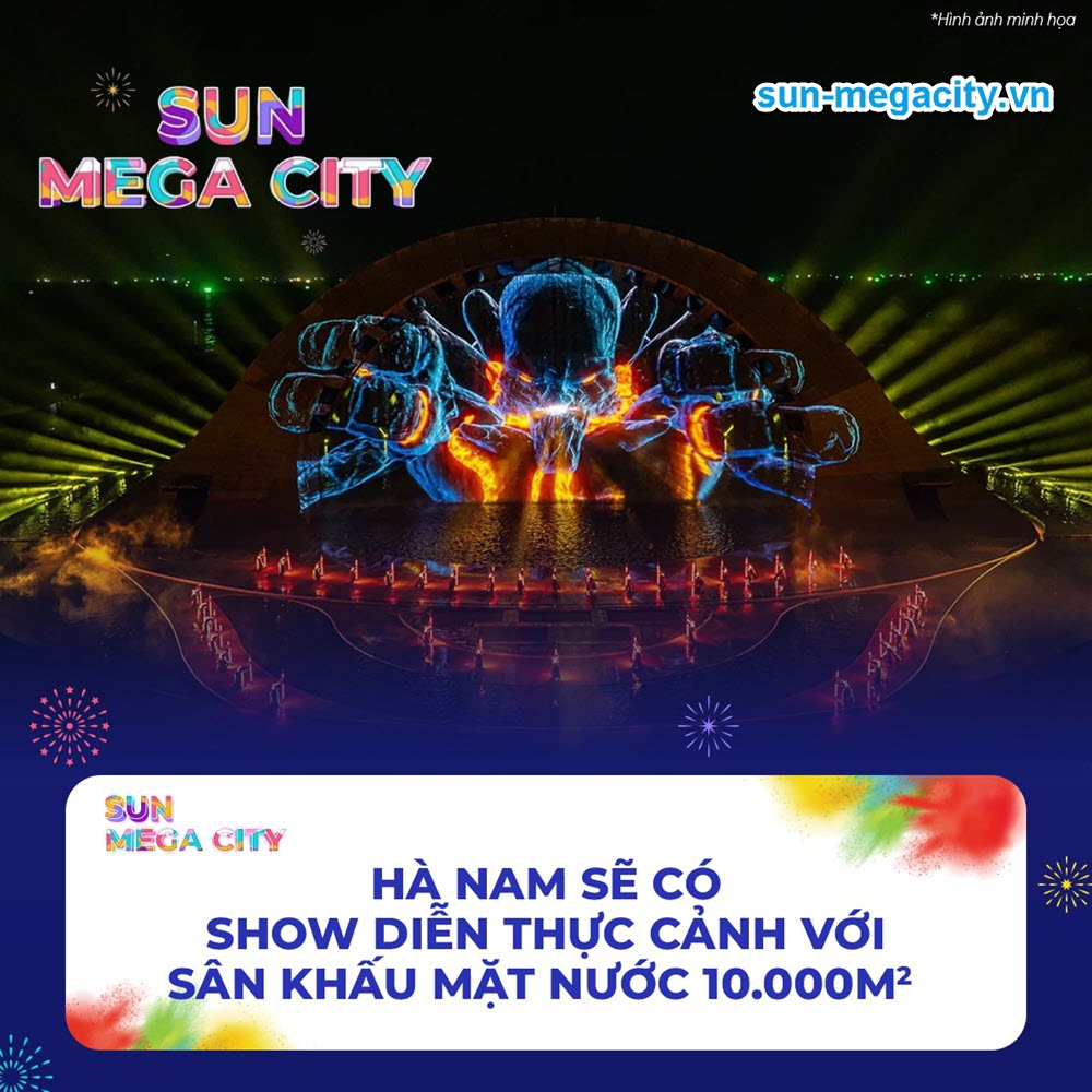 Hà Nam có show diễn thực cảnh sân khấu 10.000m2